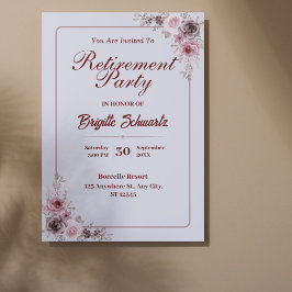 Convite para o Partido de Retirada de Fotos Elegan