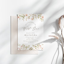 Convite para o Primeiro Aniversário de Rosa Selvag