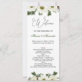 Convite para o Programa de Casamento Holly de Rosa
