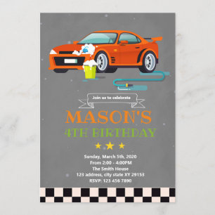 Convite para o tema de aniversário do evento de la