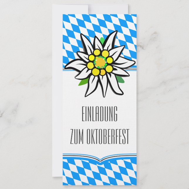 Convite para Oktoberfest (Frente)