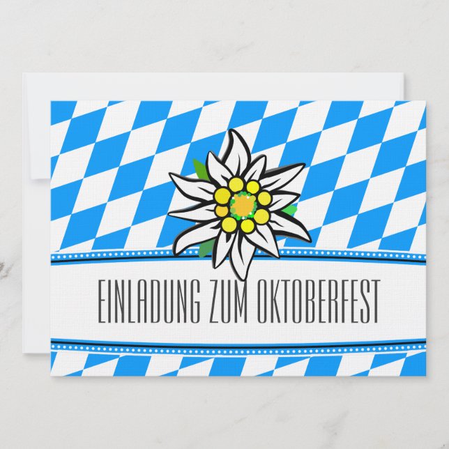 Convite para Oktoberfest (Frente)