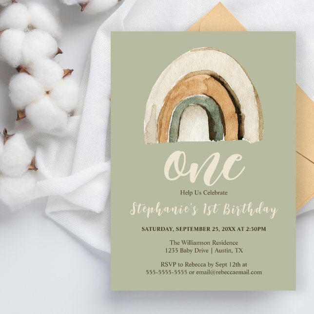 Convite para Orçamento do primeiro aniversario Ver (Criador carregado)