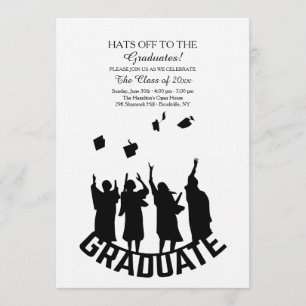 Convite Para os Graduados: Chapéus Baixados
