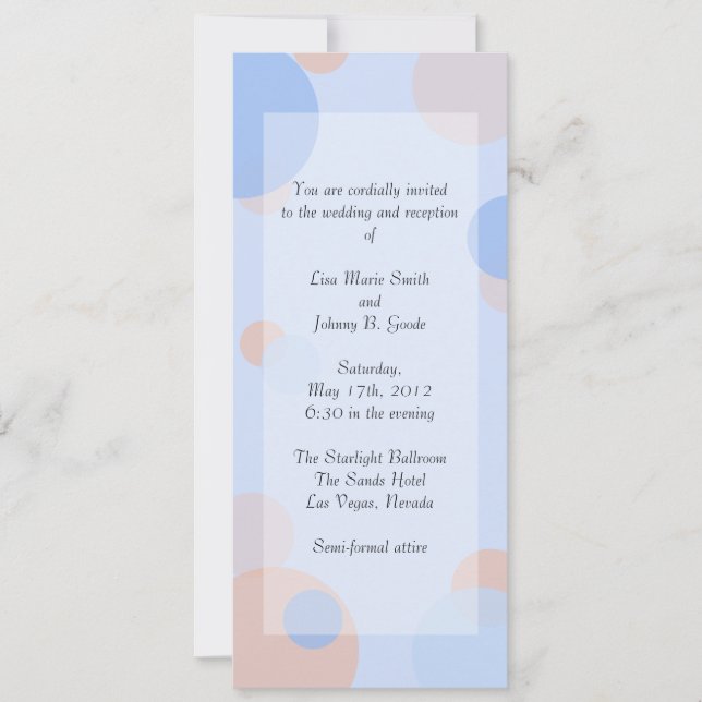 Convite para Pacote Rat - Azul (Frente)