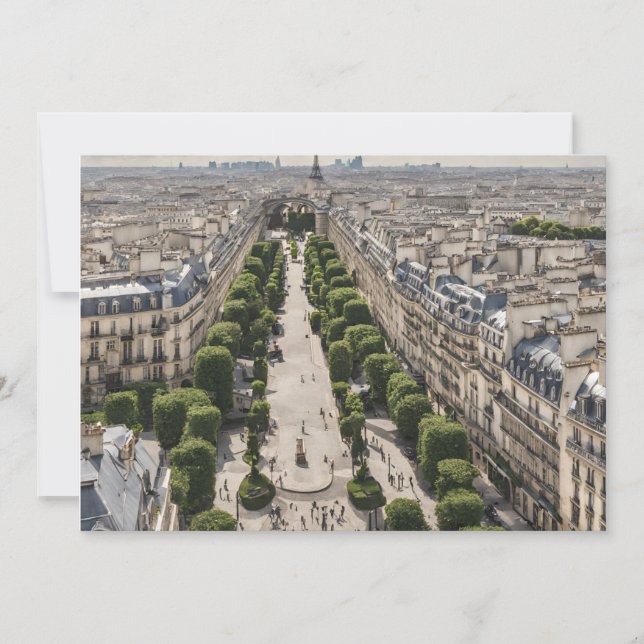 Convite para Paris (Frente)