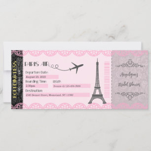 Convite para Paris, Convite de Festa com Tema de P
