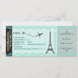 Convite para Paris, Convite Personalizado para Par