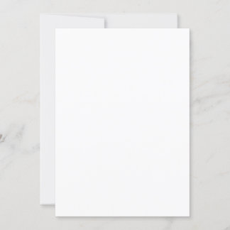 Convite para placas planas de 5" x 7"