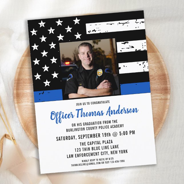 Convite para Polícia de Graduação da Polícia (Criador carregado)