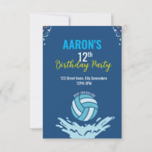 Convite para Polo Aquático