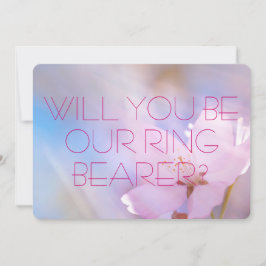 Convite para Portador de Aliança de Casamento