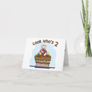 Convite para preenchimento de segundo aniversário