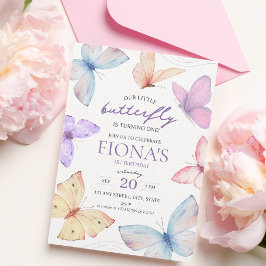 Convite para primeiro aniversario da Menina de Bor