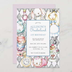 Convite para primeiro aniversario da ONEderland Gi