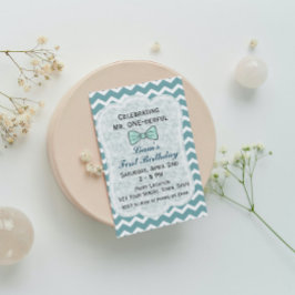 Convite para primeiro aniversario de empate de arc