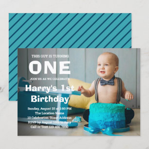Convite para primeiro aniversario de Fotografias