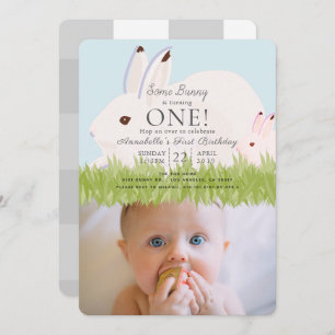 Convite para primeiro aniversario de Fotografias d