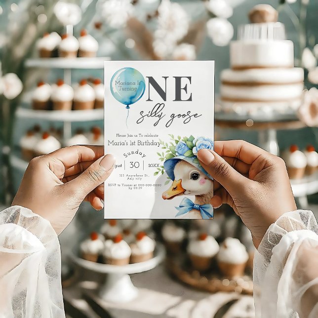 Convite para primeiro aniversario de um Bobo de ga (Criador carregado)