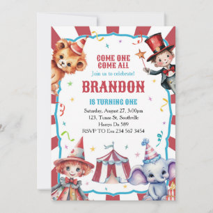 Convite para primeiro aniversario do Festival de C