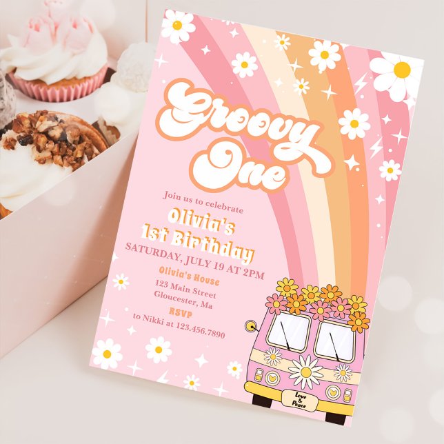 Convite para primeiro aniversario do Groovy One Re (Criador carregado)