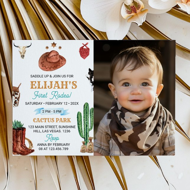 Convite para primeiro aniversario do West First Ro (Criador carregado)