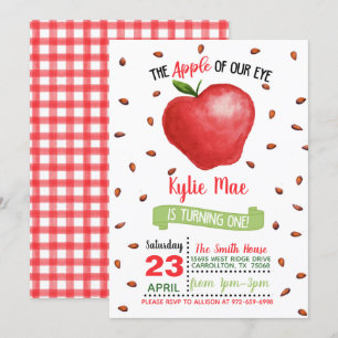 Convite para primeiros aniversarios da Apple - App