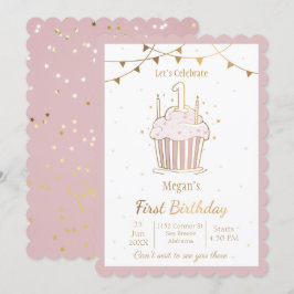 Convite para primeiros aniversarios de Estrelas Ro