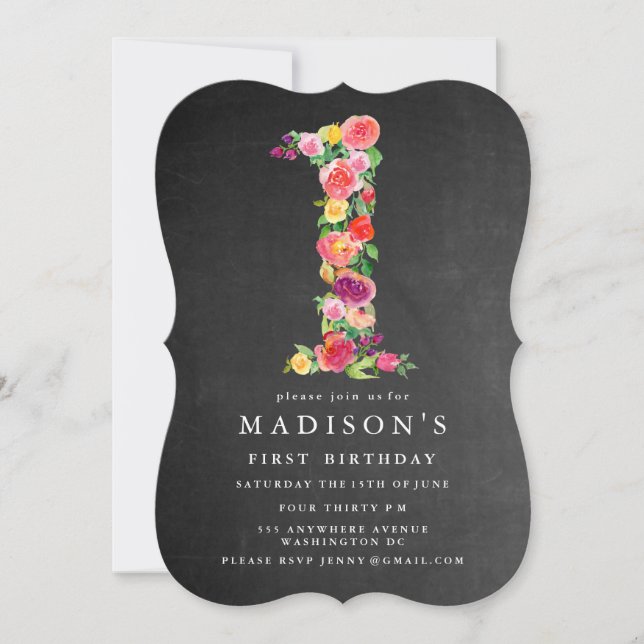 Convite para primeiros aniversarios de Moças de Qu (Frente)