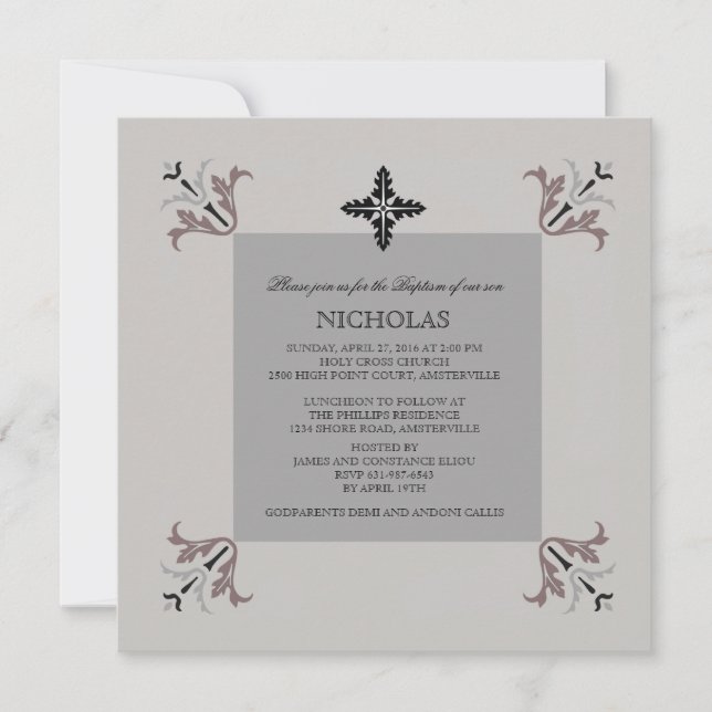 Convite para Quatro Cantos (Frente)