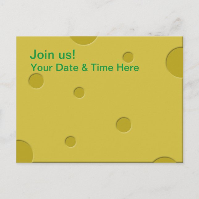 convite para queijo (Frente)