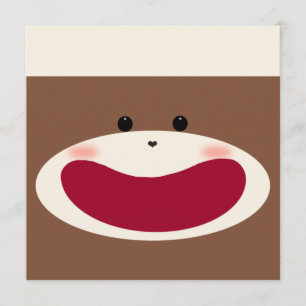 Convite para Rapaz Macaco-Meia