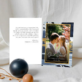 Convite para recens casados | Abstrato Wedding