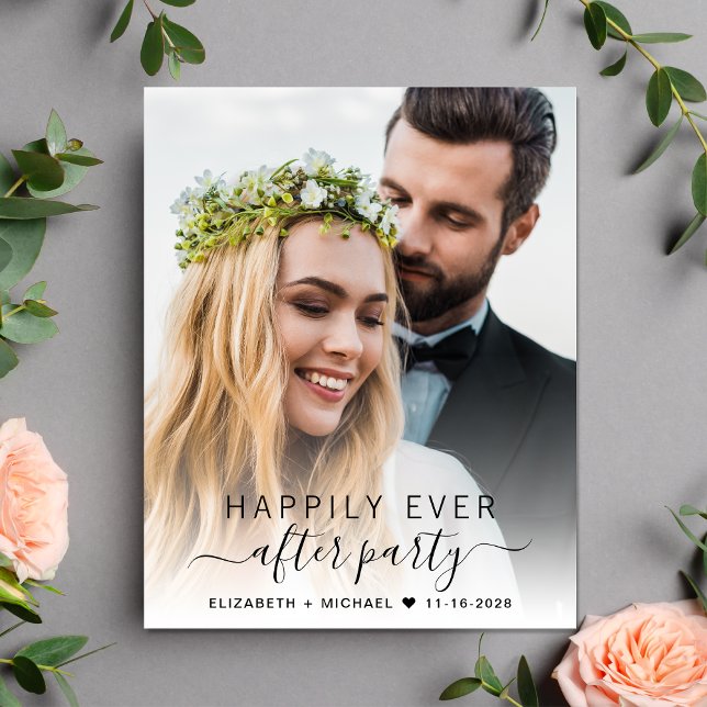 Convite para Recepção de casamento de Fotografias  (Criador carregado)