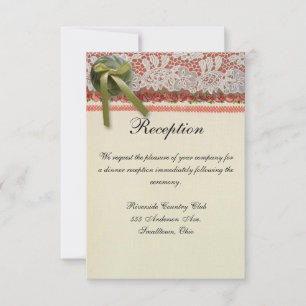 Convite para Recepção de casamento Russo Boho