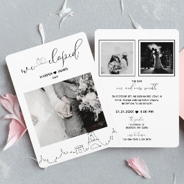 Convite para Recepção de Elopemento Moderno | Pari