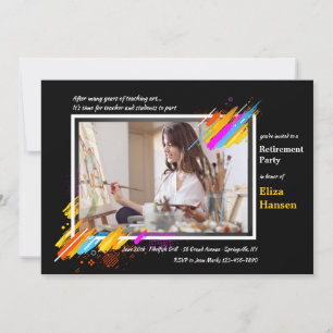 Convite para Retirada de Fotografias de Quadro de 