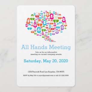 Convite para Reunião da Equipe de Comunicação d