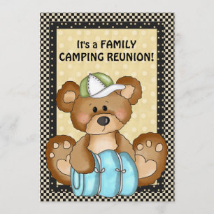 Convite para Reunião da Família Urso de Campanha