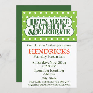 Convite para Reunião Familiar