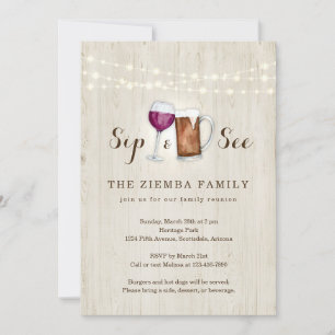 Convite para Reunião Familiar Engraçado