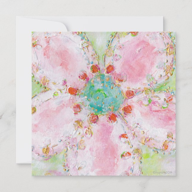 Convite para rosa (Frente)