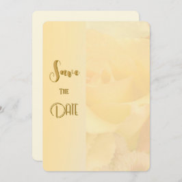 Convite para Rosa Amarelo Pálido