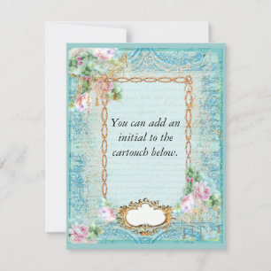 Convite para Rosas Rosa Versalhes