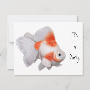 Convite para Ryukin Goldfish