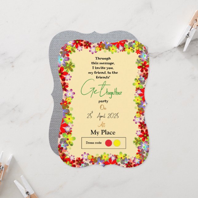 Convite para se reunir (Frente/Verso In Situ)