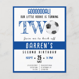 Convite para segundo aniversário de Orçamento do S