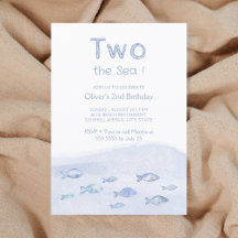 Convite para segundo aniversário do pescador do ma