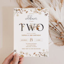 Convite para segundos aniversários Terrenos de Flo