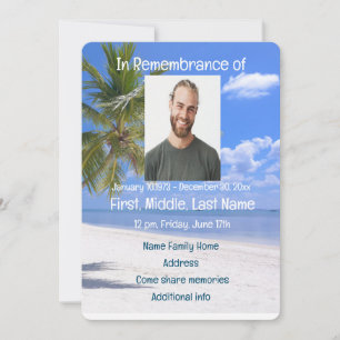 Convite para Serviço Memorial Paraíso de Praia Tro
